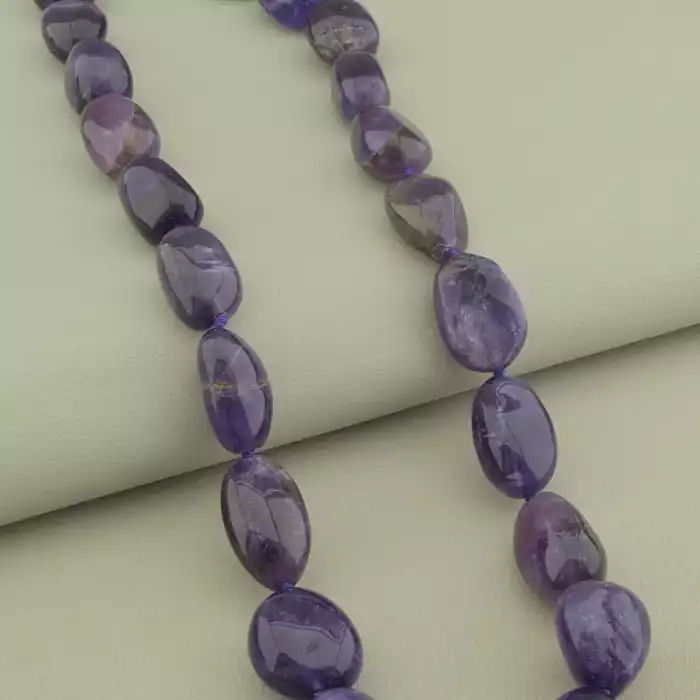 🏷️️ Намисто Аметист 51 см. ss_101434