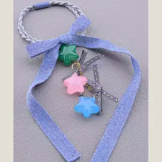 Резинка для волосся Flora Secret тканина