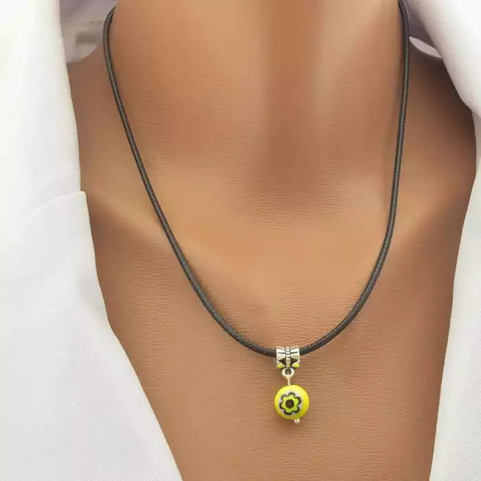 🏷️️ Підвіска Лемпворк (скло) 43 см. ss_102334