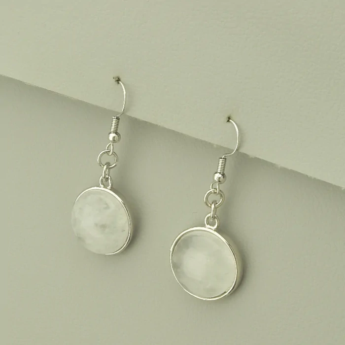 Сережки Гірський кришталь 43х18 ss_103272 ss_103272