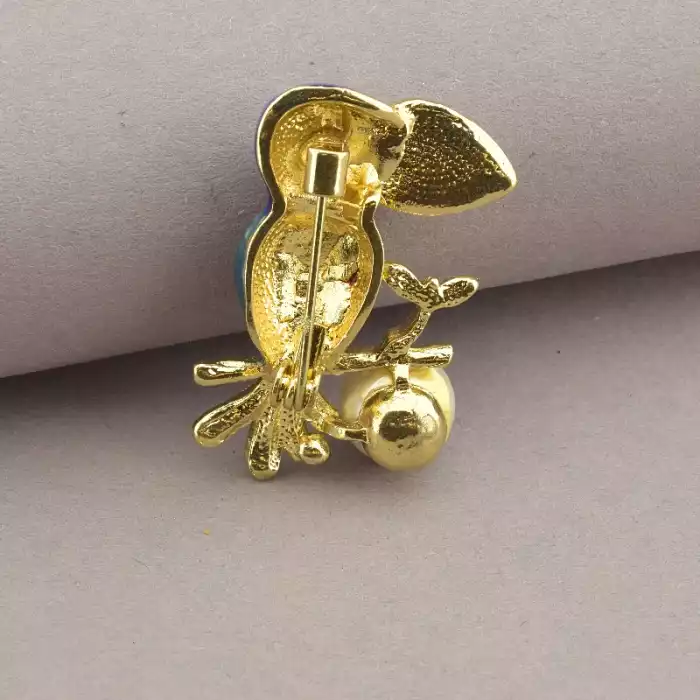 🏷️️ Брошка птах емаль ss_56590