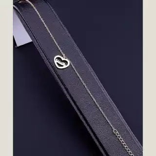 Браслет з карабіном Stainless Steel 17 см