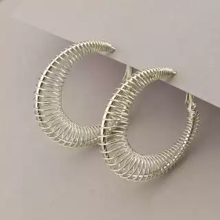 Сережки з французьким замком FJ