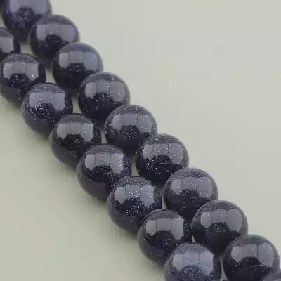 Намистини Каїрська ніч 35 см 11.5 мм.