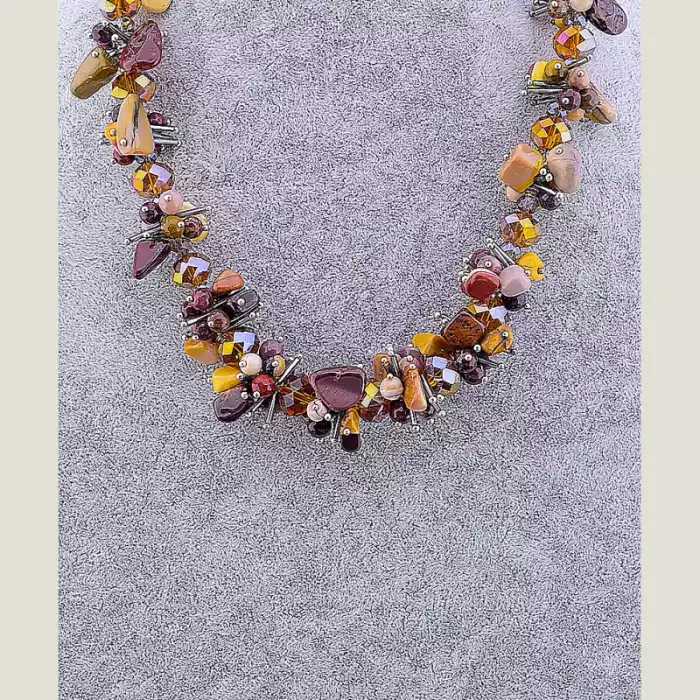 🏷️️ Намисто Яшма 50 см ss_12951