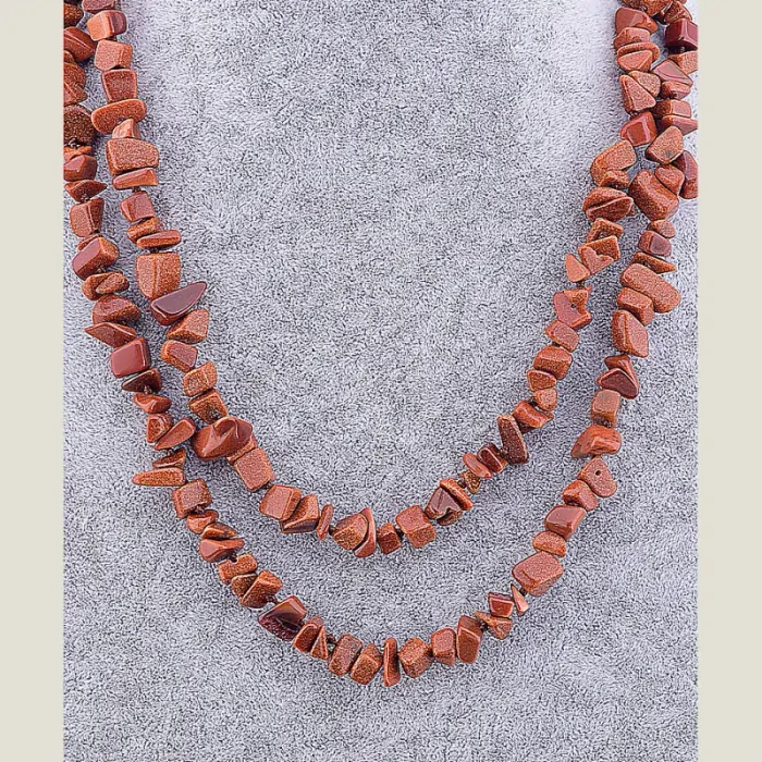 🏷️️ Намисто Авантюрин 120 см ss_33882