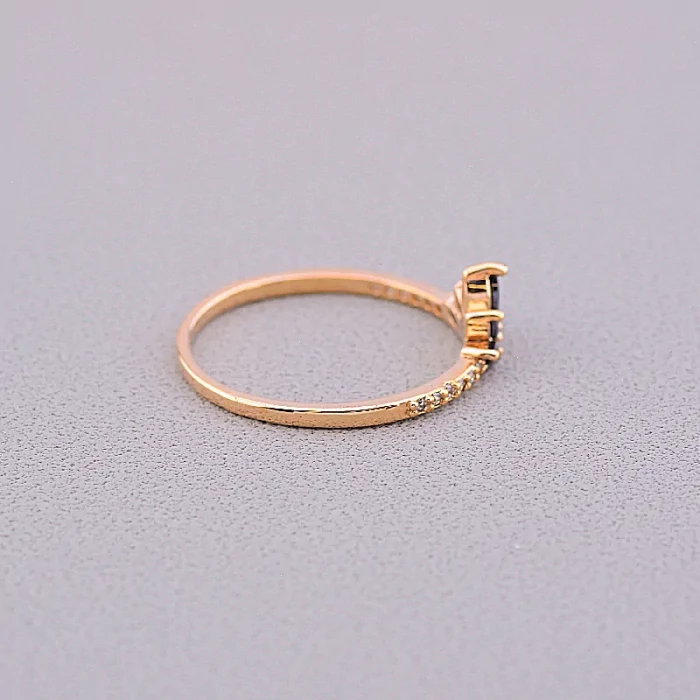 🏷️️ Каблучка Фіаніт (позолота 18к) ss_63305