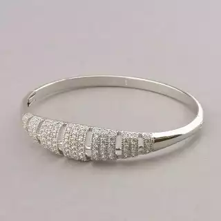 Браслет шарнірний Xuping (родій)