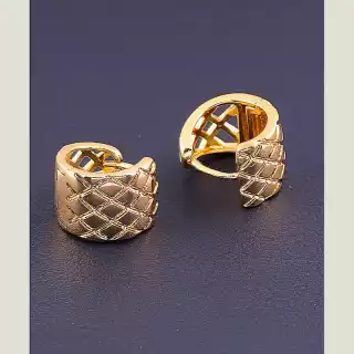 Сережки кільця Xuping (позолота 18к)