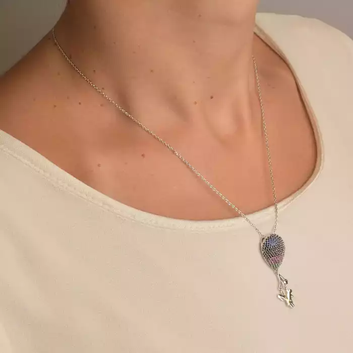 🏷️️ Підвіска Xuping Фіаніт (родій) (позолота 18к) ss_40838