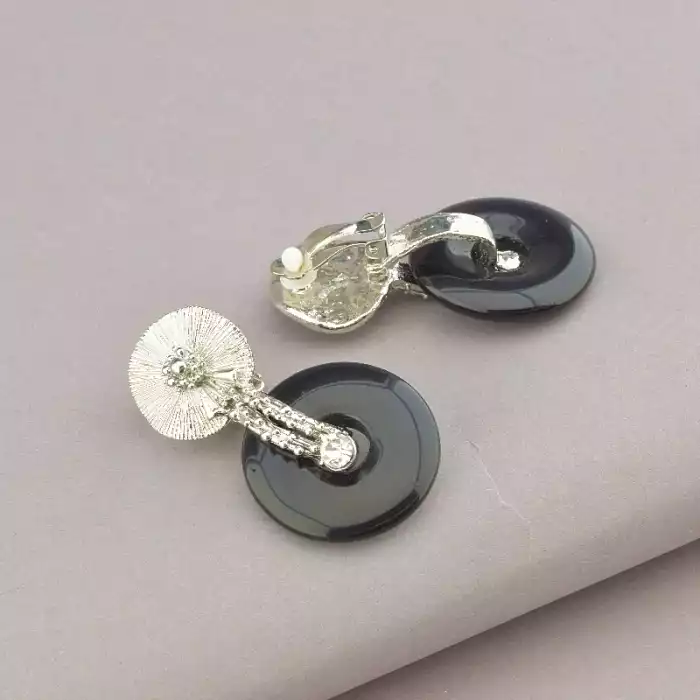 🏷️️ Підвіска + Сережки Агат 43 см. ss_86975