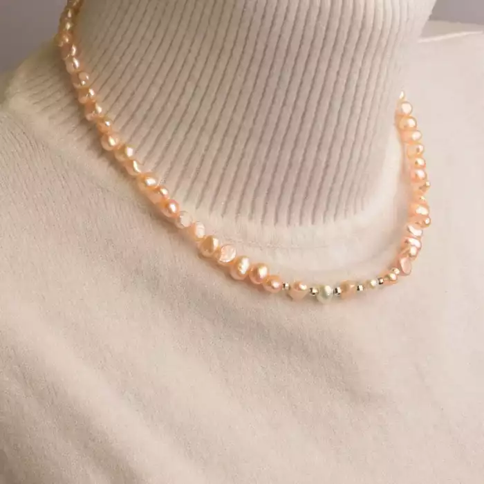 🏷️️ Підвіска Перли 40 см. срібло (925 проба) ss_95144