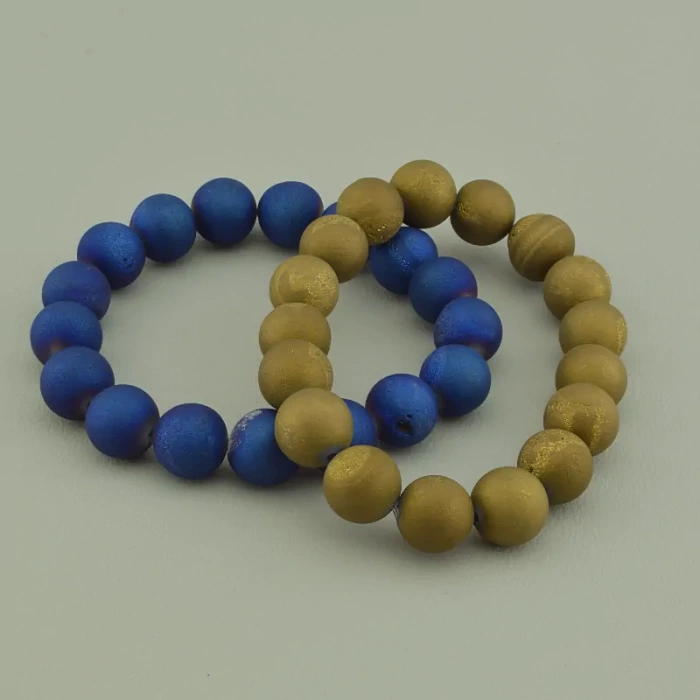 🏷️️ Браслет резинка Агат 20 см. ss_95246