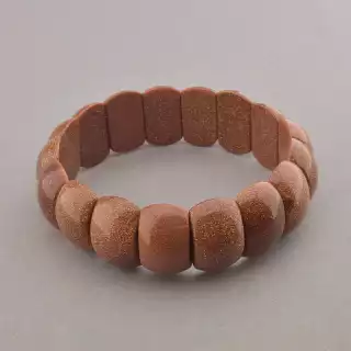 Браслет резинка Золотий Пісок 20 см