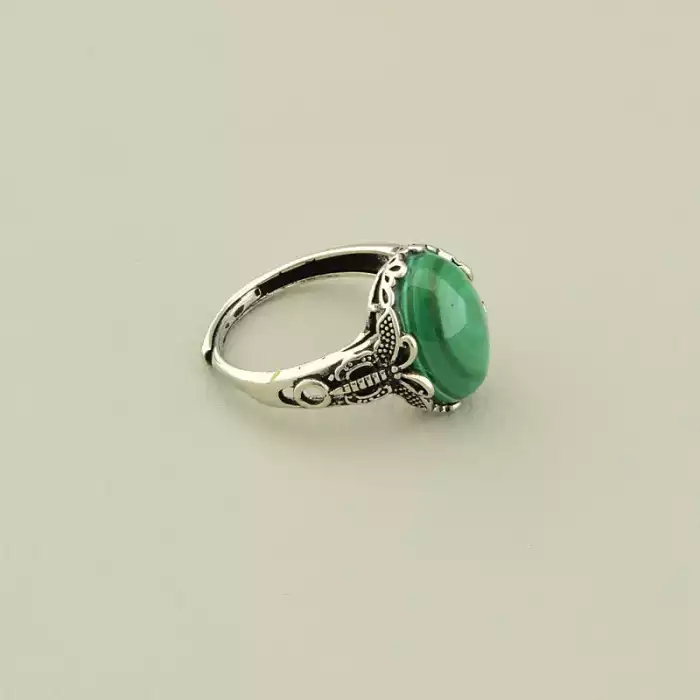 🏷️️ Каблучка Малахіт ss_105447