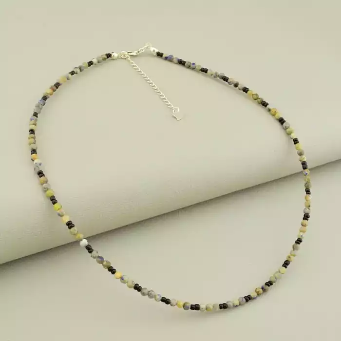 🏷️️ Підвіска Содаліт срібло (925) 42 см ss_105651