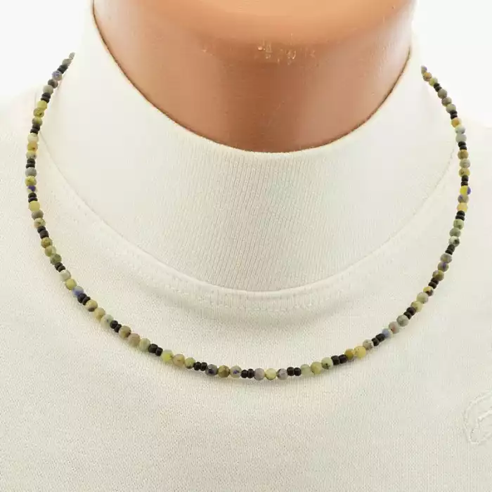 🏷️️ Підвіска Содаліт срібло (925) 42 см ss_105651