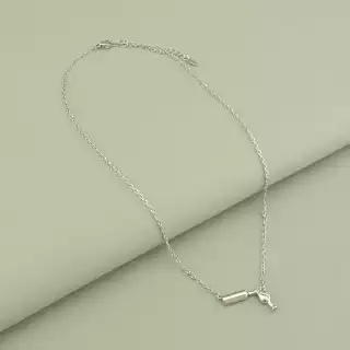 Підвіска Xuping Фіаніт 100 см (родій)