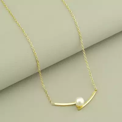 🏷️️ Підвіска Stainless Steel Майорка 44 см (позолота 18к лимонна) F-100931