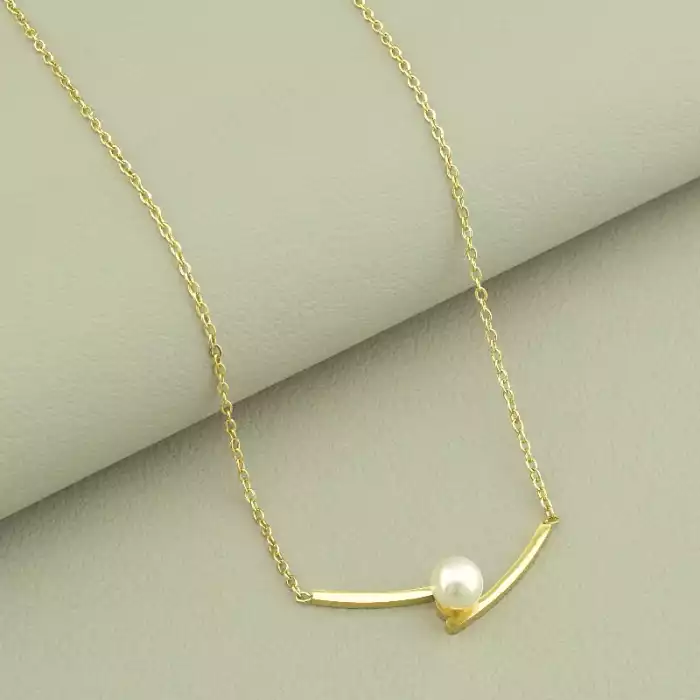 🏷️️ Підвіска Stainless Steel Майорка 44 см (позолота 18к лимонна) ss_100931