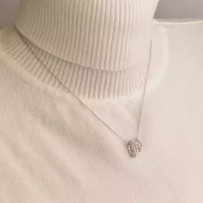 🏷️️ Підвіска Saiya Фіаніт 41 см (родій) F-93750