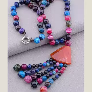 Намисто Агат 63 см