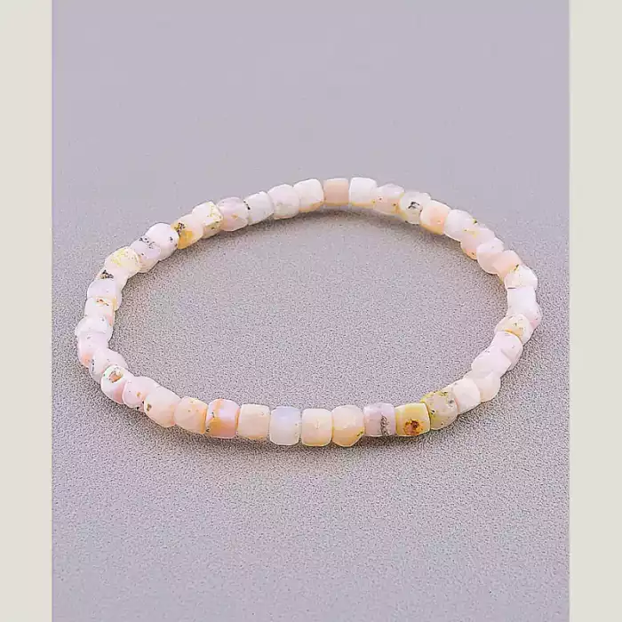 🏷️️ Браслет резинка Опал 18 см ss_77959