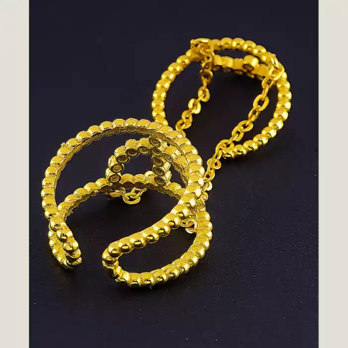 🏷️️ Каблучка роз'ємна FJ Сrystal ss_43328