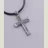 🏷️️ Підвіска хрест медична сталь 316L 44 см F-70528