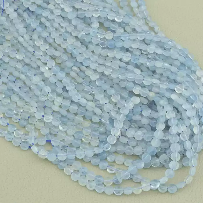 🏷️️ Нитка Аквамарин 39 см. (без застібки) ss_98252