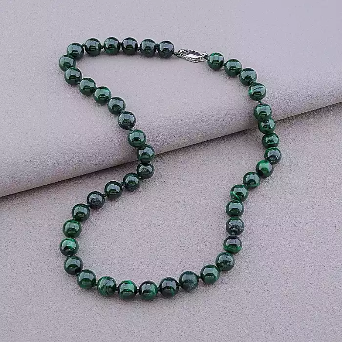 🏷️️ Намисто Малахіт 45 см F-106569