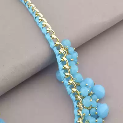 🏷️️ Підвіска Чеський кришталь 45 см F-61882