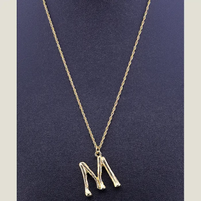 🏷️️ Підвіска літера М Fashion 44 см ss_72637
