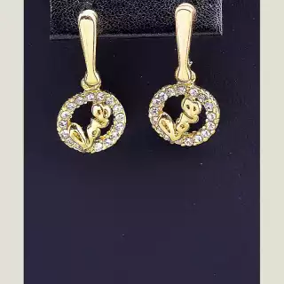 Сережки Стрази