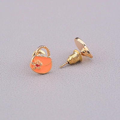 Сережки Fashion емаль
