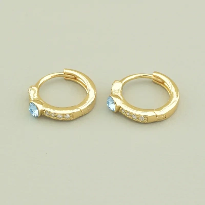 Сережки 'XUPING' Swarovski (позолота 18к)