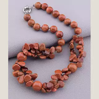 Намисто Авантюрин 55 см