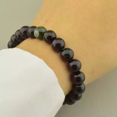 🏷️️ Браслет з карабіном Агат 17 см. F-102237