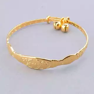 Браслет без застібки Xuping 16 см. (позолота 18к)