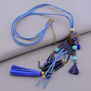 Підвіска замш 70 см Hand Made