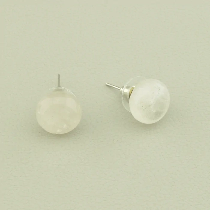 Сережки Гірський кришталь 12х12 ss_102962 ss_102962
