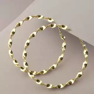 Сережки з французьким замком FJ