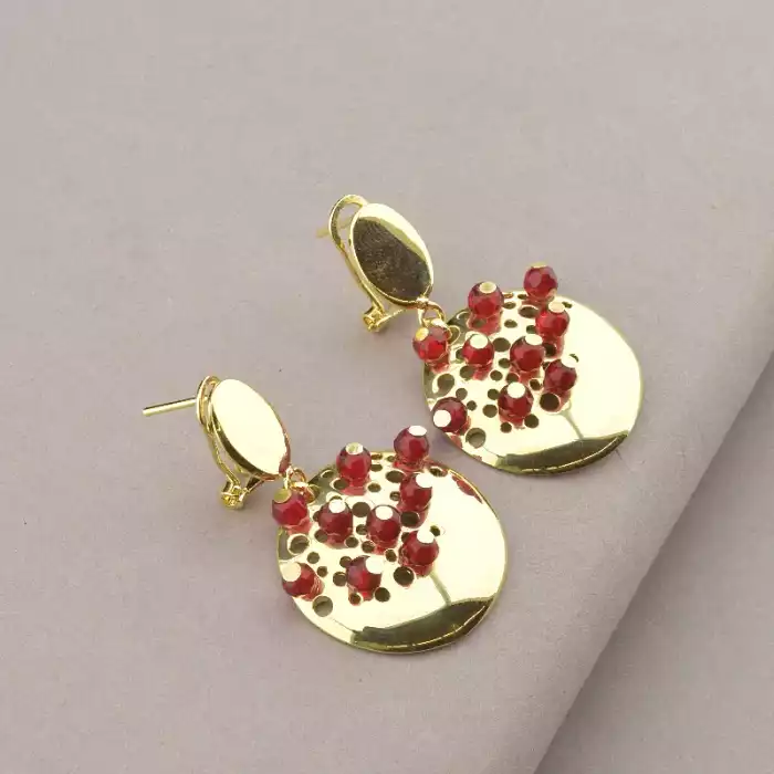 🏷️️ Підвіска + Сережки Winniana 45 см. ss_90247