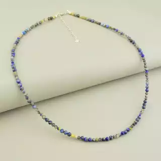 Підвіска Содаліт срібло (925) 50 см