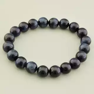 Браслет на резинці Котяче око 20 см