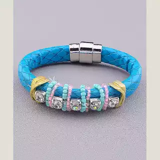 Браслет з магнітною застібкою Сrystal 17 см