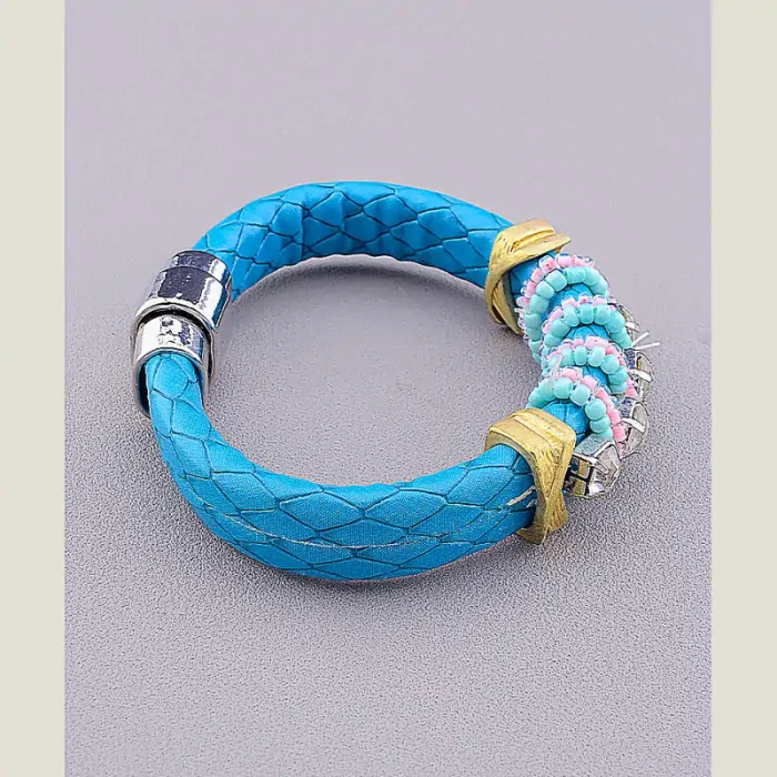 🏷️️ Браслет з магнітною застібкою Сrystal 17 см ss_12730