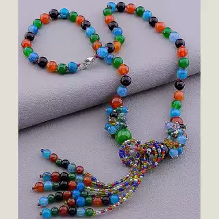 Намисто Агат 65 см