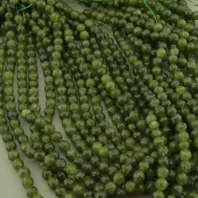 🏷️️ Намистини Кварц 36 см. 6мм. на нитці (натуральне каміння, без застібки) F-100824