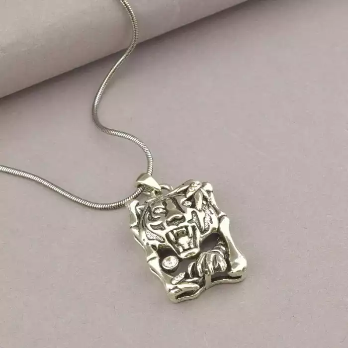 🏷️️ Підвіска тигр Abella Фіаніт 45 см. ss_94095